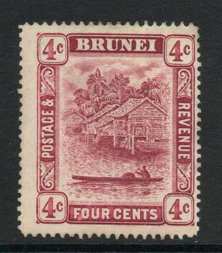 Brunei 1908 claret sg - 4c,